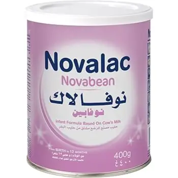 Novalac Novabean Baby Milk Based on Cows' Milk Birth to 12 Months 400g