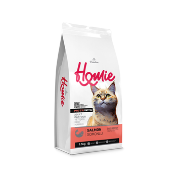 Homie Super Premium Salmon Adult Cat Food 1.5kg
