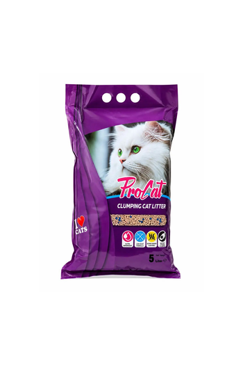 Procat Lavender Clumping Cat Litter 5L