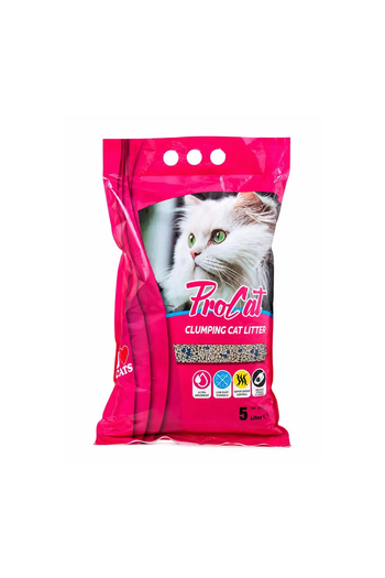 Procat Rose Scented Clumping Cat Litter 5L