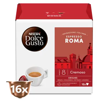 Nescafe Dolce Gusto Roma Espresso Capsules 16x99.2g