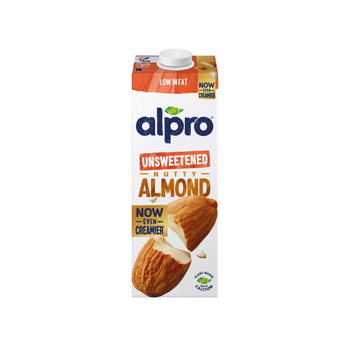 Alpro Roasted Almond Unsweetened Milk 1L
