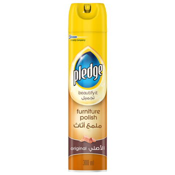 Pledge Furniture Polish and Cleaner Spray Original 300Ml
