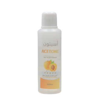 Sun Care Peach Aceton Nail Polish Remover 120ml