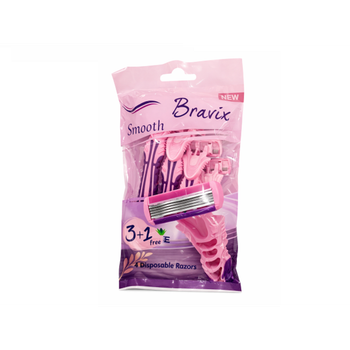 Bravix Smooth 6 Blades For Women 4Pieces
