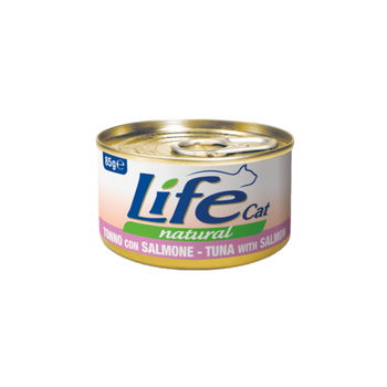 Life Cat Wet Cat Food with Tuna & Salmon 85g