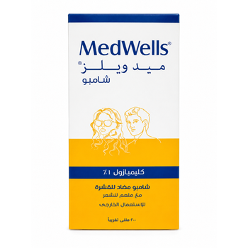 Medwells Antidandruff Shampoo 200ml