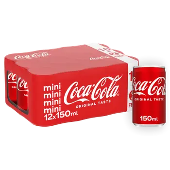 Coca Cola Mini Coke Can 2 FREE 10×150ml