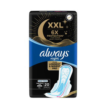 Always Pads Dreamz Night Maxi Thick With Wings 20Pieces