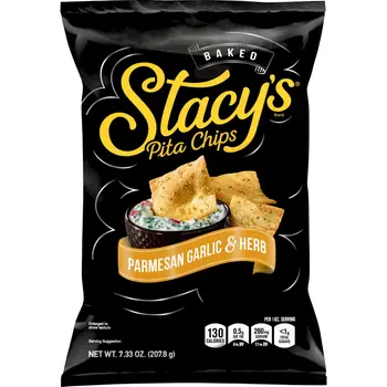 Stacy'S Pita Chips Parmesan Garlic 7.33Oz