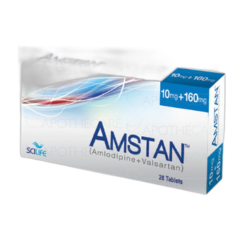 Amstar Amstan Amlodipine Valsartan Tablets 28