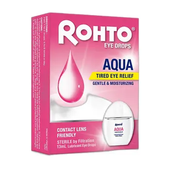 Rohto Eye Drops Aqua 13Ml