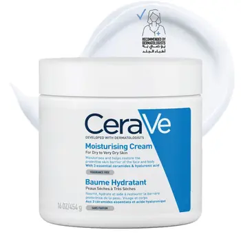 Cerave Moisturizing Cream For Dry Skin With Hyaluronic Acid 454g