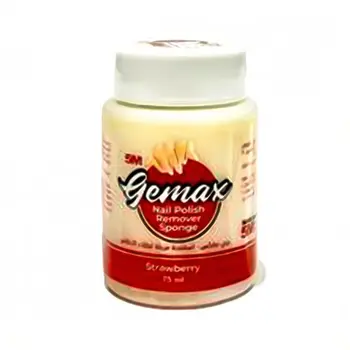 Gemax Sponge Nail Polish Remover Peach 75Ml