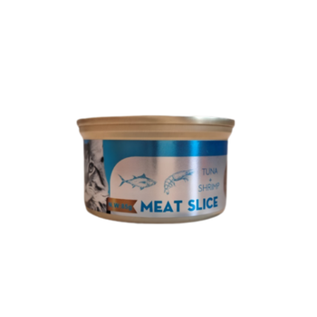 Linsen Wet Cat Food Tuna & Shrimp Fillets 85g