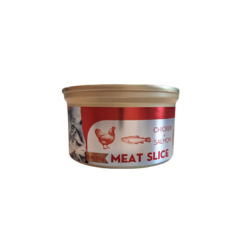 Linsen Chicken & Salmon Wet Cat Food 85g