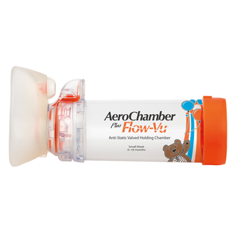 Aerochamber With Mask Orange Small 1Piece
