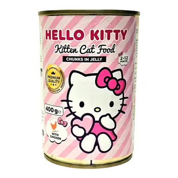 Hello Kitty Wet Food For Kittens - Chicken 400g