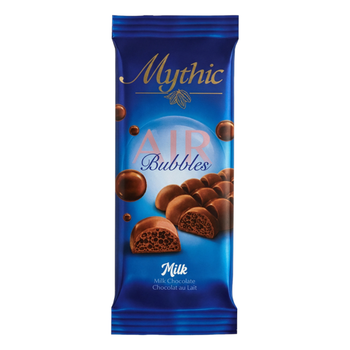 Mythic Air Bubbles Milk Chocolate 80g