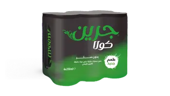 Green Cola Soft Drink 6X240Ml