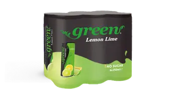 Green Lemon Lime Soft Drink 6X240Ml
