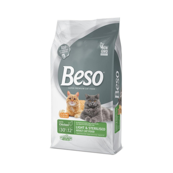 Biso Dry Food For Neutered Adult Cats with Chicken2 Kg