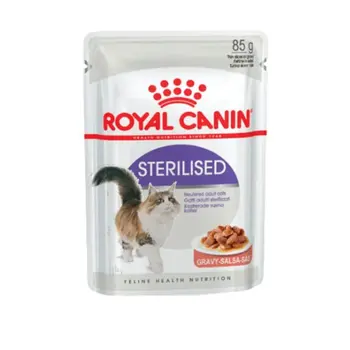 Royal Canin Sachets For Sterilized Cats with Gravy 85g