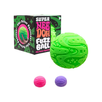 Schylling Super Needoh Green Fuzzball 1Piece