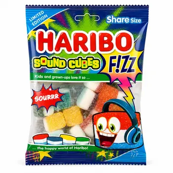 Haribo Fizz Sound Cubes 70g