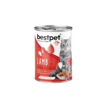 Best Pet Wet Food For Adult Cats With Lamb 400g