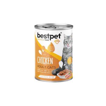 Best Pet Wet Food For Adult Cats With Chicken 400g