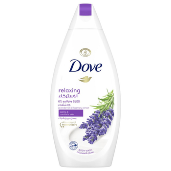 Dove Lavender Relaxing Body Wash 500ml