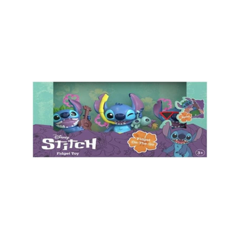 Disney Eolo Stitch Fidget Plush Toy Set 3Pieces