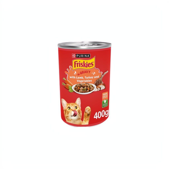 Purina Friskies Lamb Turkey Veg Wet Cat Food 400g