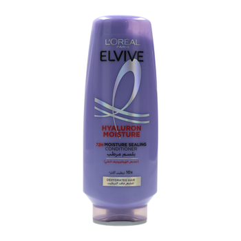 L'Oreal Paris, Elvive, Moisture Sealing Conditioner, Hyaluron, For Dehydrated & Dry Hair - 360 Ml