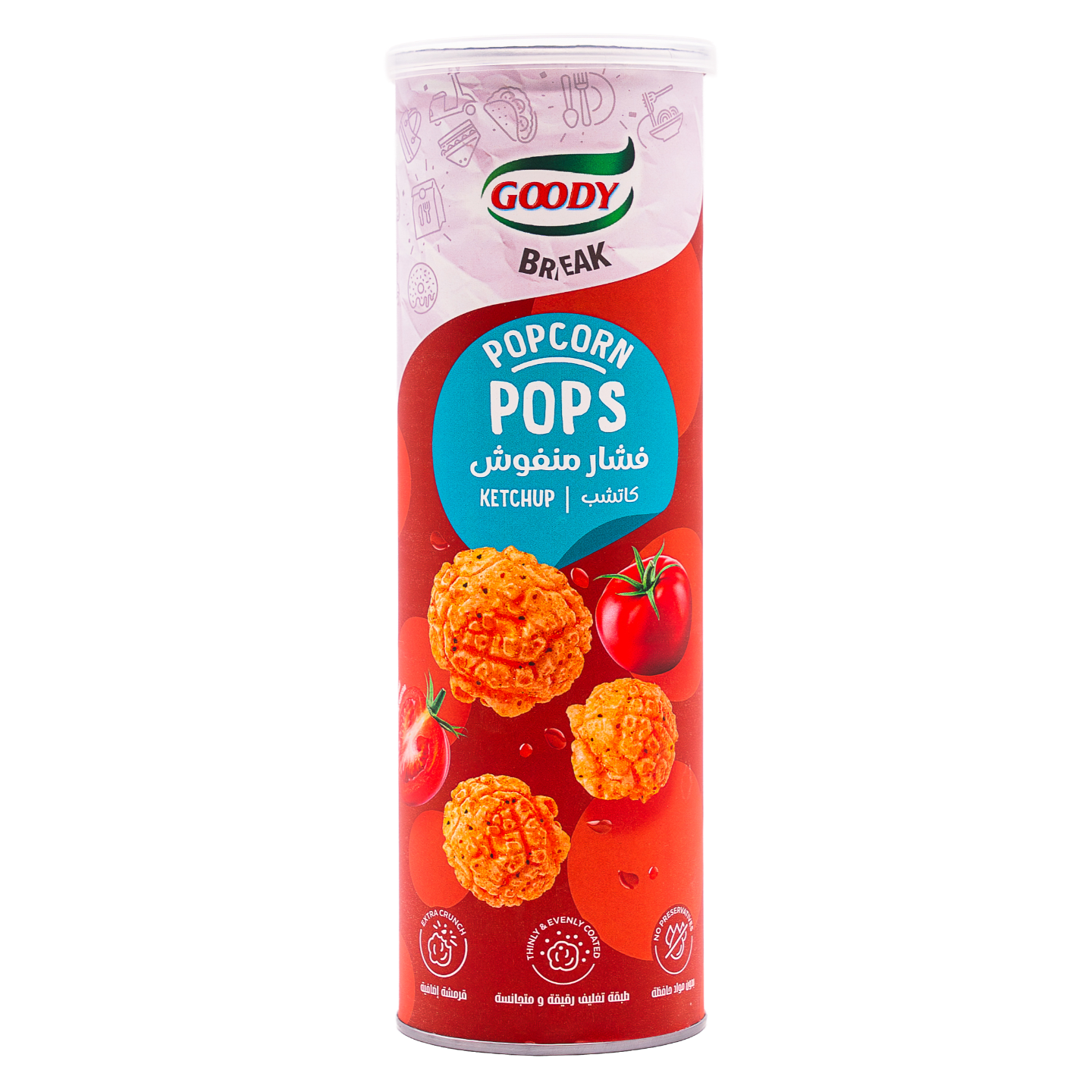 Goody Popcorn Pops Ketchup 70g