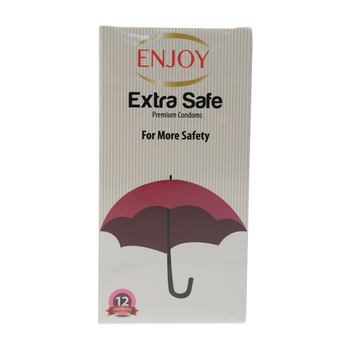 Enjoy Condoms Extra Safe 12Pieces