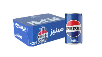 بيبسي مشروب غازي ميني 12×150مل