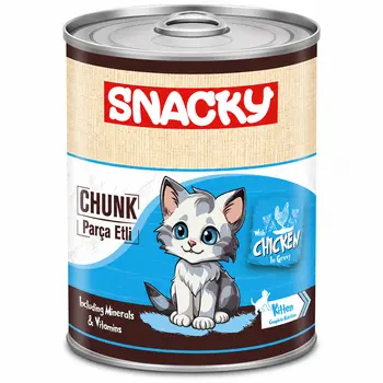 Snacky Kitten Chicken In Gravy 400g