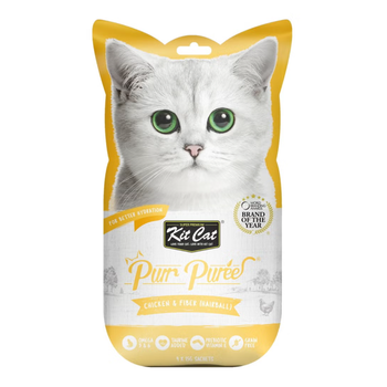 Kit Kat Chicken & Fiber Hairball Treats 15g x 4