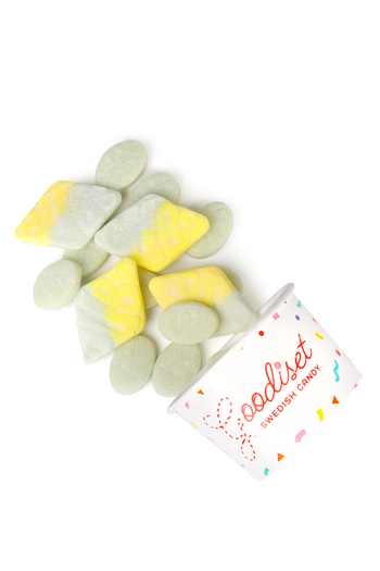 Goodi Set Diamond Glow Includes Viral Tutti Frutti Bubs Vegan Sour Swedish Candy 130g