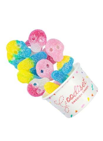 Goodi Set Scandinavian Mix Includes Viral Skulls Vegan Sour Swedish Candy 130g