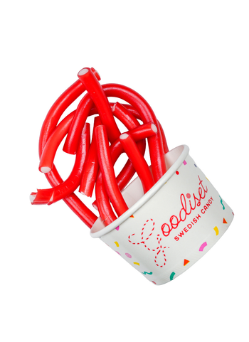 Goodi Set Strawberry Cable Viral Sweet Swedish Candy 130g