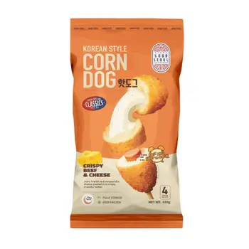 Good Seoul Crispy Beef & Cheese Corn Dog 320g