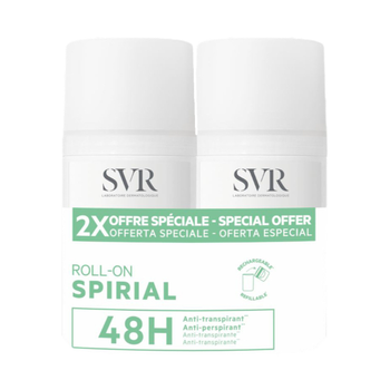 SVR Anti Transpirant Roll On 2x50Ml