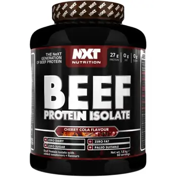 NXT Nutrition Beef Isolate Cherry Cola Flavor Hydrolyzed Protein Isolate 1.8Kg