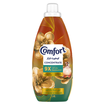 Comfort Concentrated Fabric Softener Lily Musk & Caramel 1.4L