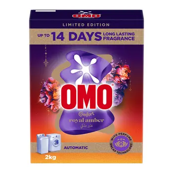 Omo Automatic Detergent Powder, Royal Amber, 2Kg