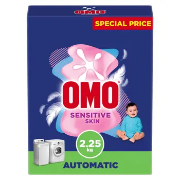 Omo Automatic Sensitive Powder Laundry Detergent 2.25Kg
