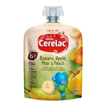 Nestle Cerelac Banana Apple Pear Baby Food 90g